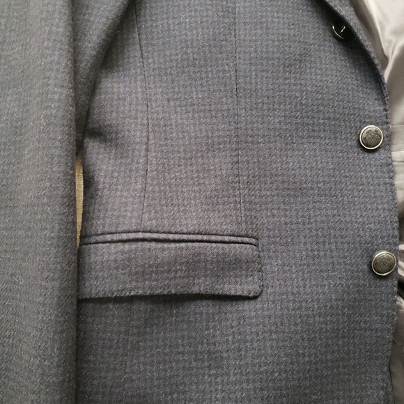 Zara Men Wool Jacket Size 36 - Picture 4 of 11